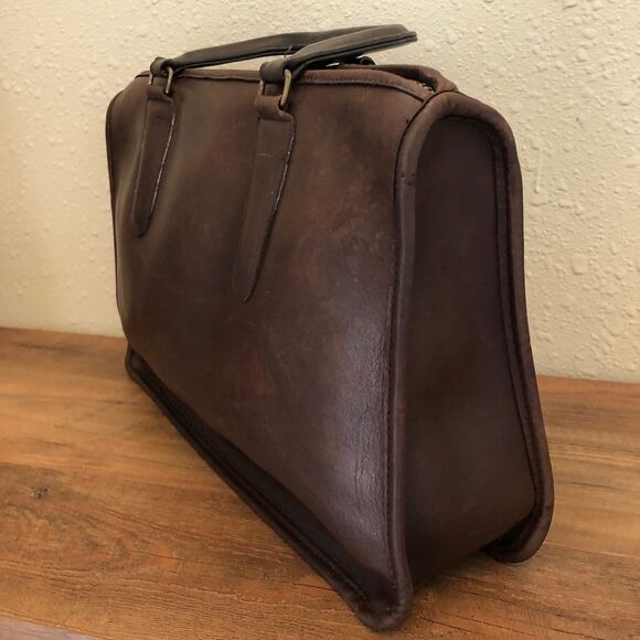 RARE VINTAGE COACH BONNIE CASHIN LEATHER BRIEFCASE BAG 4047 - Picture 6 of 10